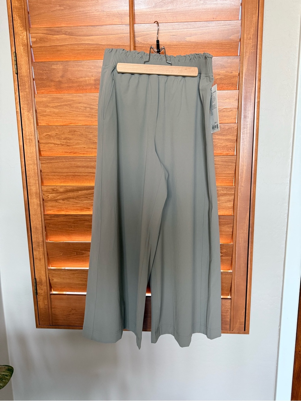 lululemon athletica Wide-Leg Pull-On Pants in Beige
